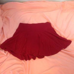 Red Hollister Skirt